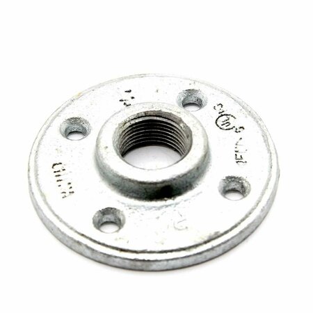 THRIFCO PLUMBING 3/4 Inch Galvanized Steel Floor Flange 5219024